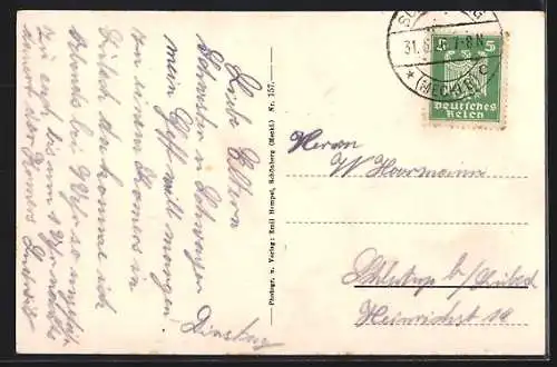AK Schönberg /Meckl., Partie in der Siemzerstrasse