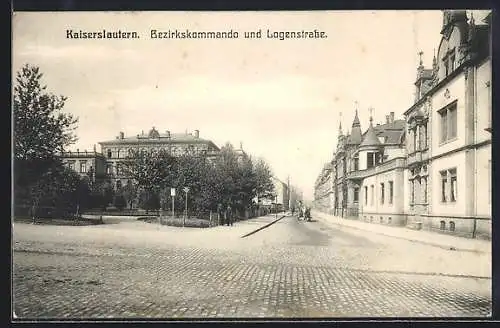AK Kaiserslautern, Bezirkskommando in der Logenstrasse