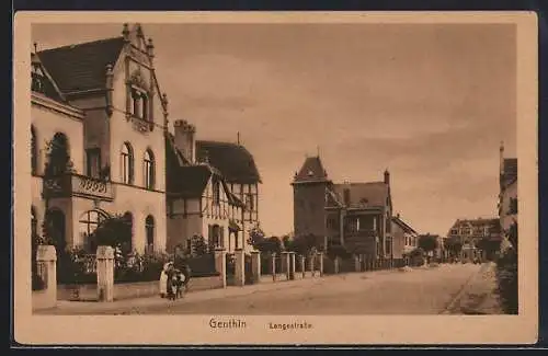 AK Genthin, Villen an der Langestrasse