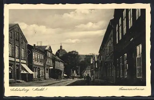 AK Schönberg /Meckl., Zeitungsverlag in der Siemzerstrasse