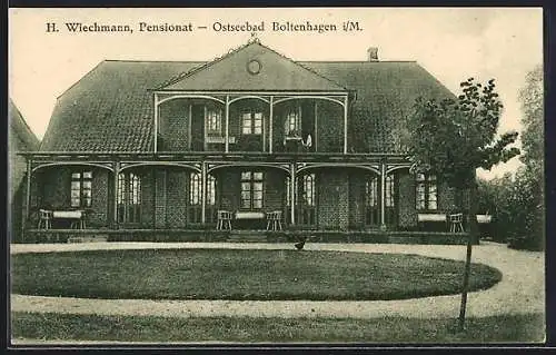 AK Boltenhagen i. M., Pensionat von H. Wiechmann