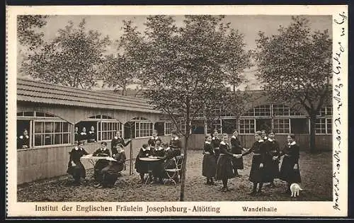 AK Josephsburg-Altötting, Institut der Englischen Fräulein, Wandelhalle