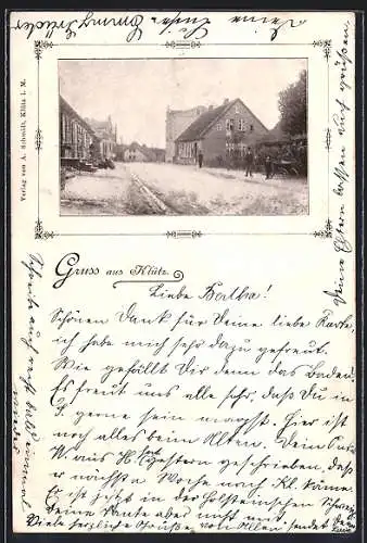 AK Klütz, Blick in den Ort