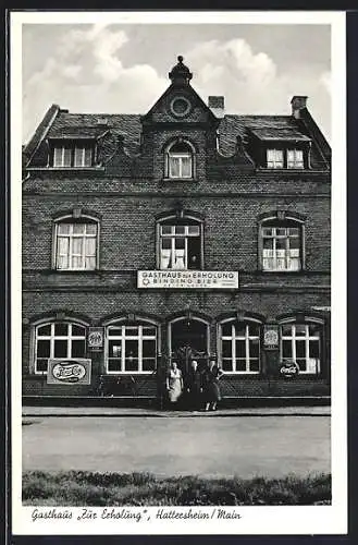 AK Hattersheim, Gasthaus zur Erholung