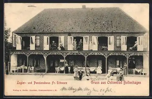 AK Boltenhagen, Hotel und Pension Fr. Schwarz