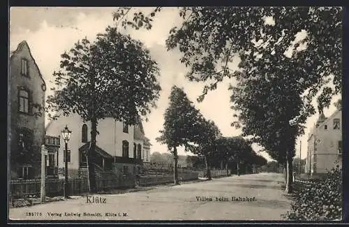 AK Klütz, Villen beim Bahnhof