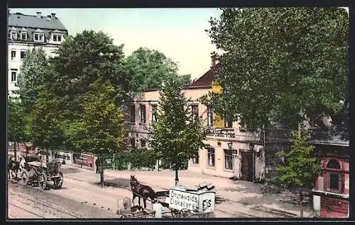 AK Dresden-Striesen, Gasthaus Sächsischer Prinz, Schandauerstrasse 11