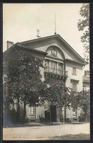 Foto-AK Karlsruhe, Münzstätte in der Stephanienstrasse 28