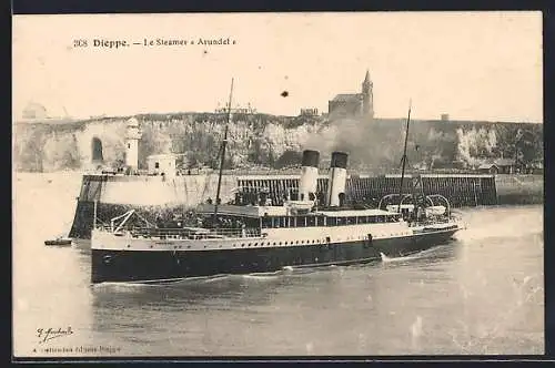 AK Dieppe, Le Steamer Arundel