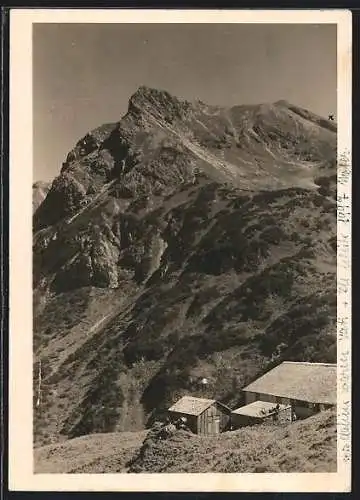 AK Obergemstelhütte, Berghütte mit Geishorn