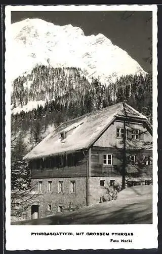 AK Rohrauerhaus, Berghütte am Pyhrgasgatterl mit Grossem Pyhrgas