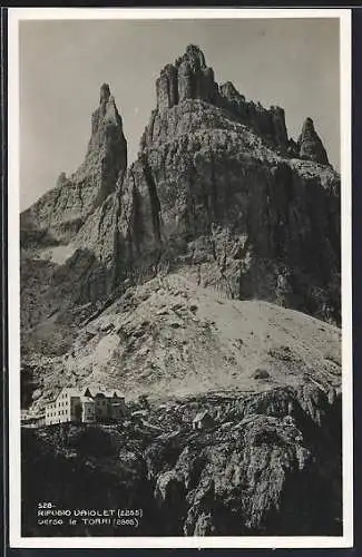 AK Rifugio Vaiolet verso le Torri