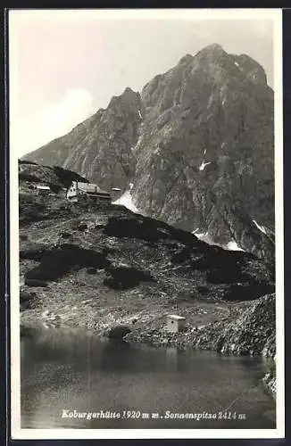 AK Koburgerhütte, Berghütte mit Sonnenspitze