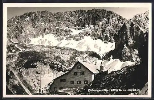 AK Coburgerhütte, Berghütte mit Griessspitzen