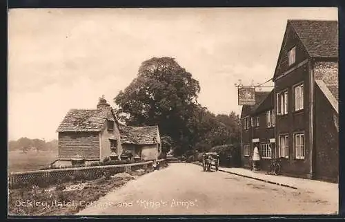 AK Ockley, Hatch Cottage and King`s Arms