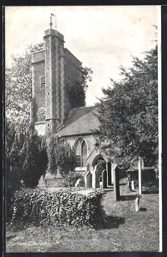 AK Barnes, Church and Graveyard