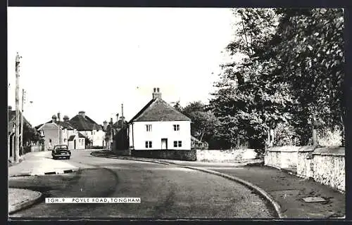 AK Tongham, Poyle Road with Parked Car