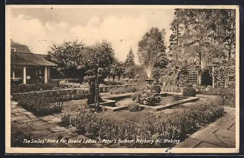 AK Woking, Maybury Hill, The Smiles` Home for Invalid Ladies, St. Peter`s Harbour