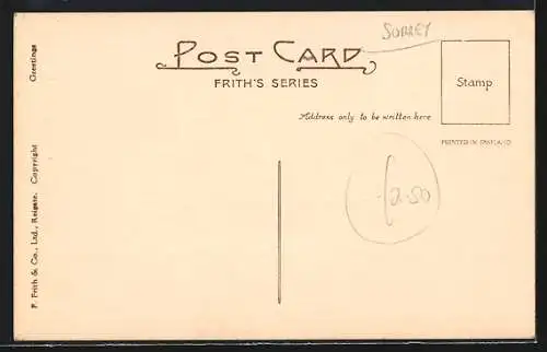 AK Farnham, The Borough with Parked Cars