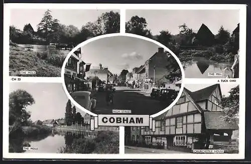 AK Cobham, The Mole, The Mill, High Street and Churchstile House