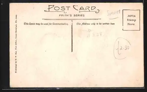 AK Great Bookham, St. Nicholas Church and Cross