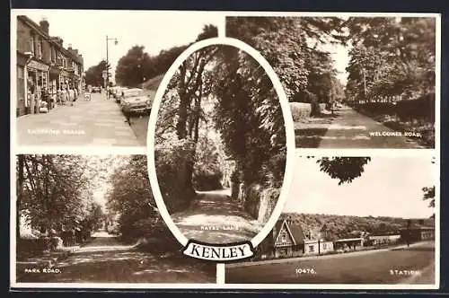 AK Kenley, Shopping Parade, Welcomes Road, Hayes Lane, Park Road and Station
