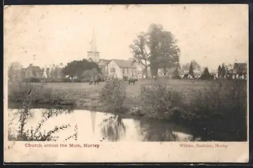 AK Horley, Church across the Mole