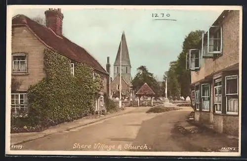 AK Shere, Village and Church
