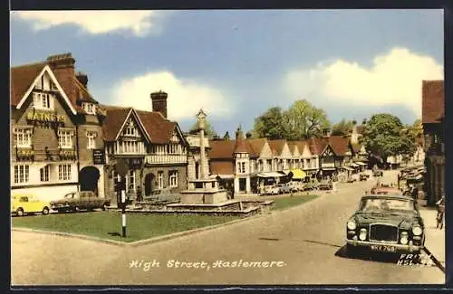 AK Haslemere, High Street with Parked Cars