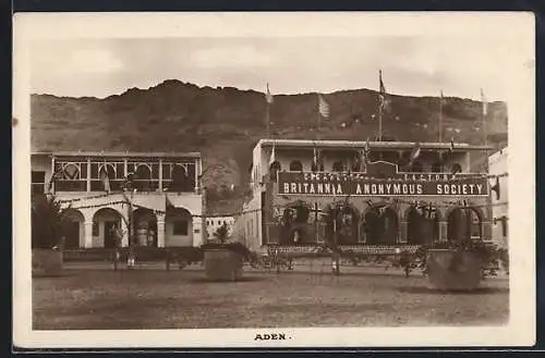 AK Aden, Cigarette Factory Britannia Anonymous Society