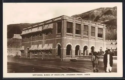AK Aden, National Bankof India Ltd., Steamer Point