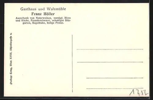 AK Hassbach, Ortspartie mit Pferdewagen