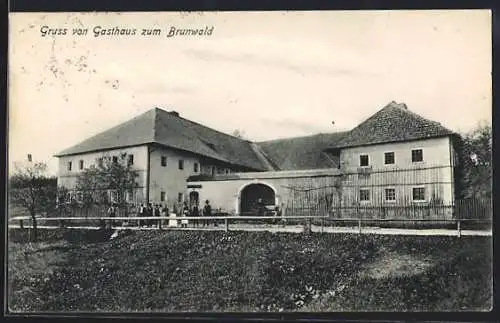 AK Bad Leonfelden, Gasthaus zum Braunwald
