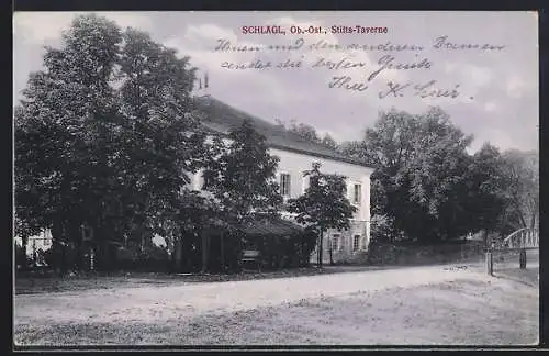 AK Schlägl /Ob.-Öst., Sitfts-Taverne
