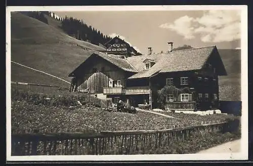 AK Mittelberg, Hotel Haus Schaule