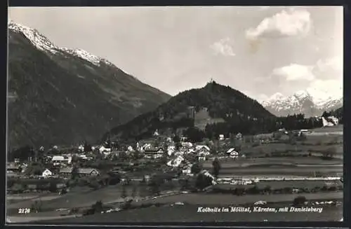 AK Kolbnitz im Mölltal, Teilansicht mit Danielsberg