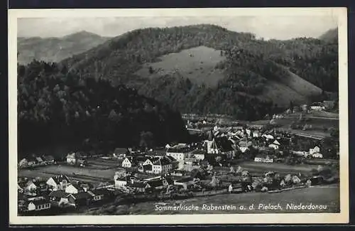 AK Rabenstein, Gesamtansicht mit der Kirche