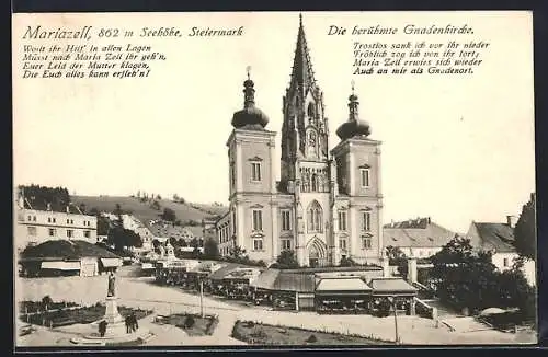 AK Mariazell i. Steiermark, die berühmte Gnadenkirche