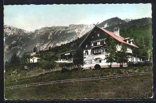 AK Edlach, Alpenhotel & Pension Knappenhof
