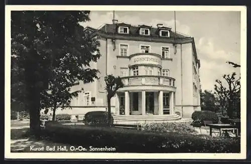 AK Bad Hall /O.-Oe., Partie am Sonnenheim