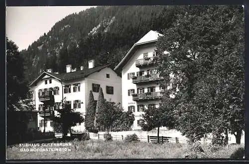 AK Bad Hofgastein, Kurhaus Gutenbrunn