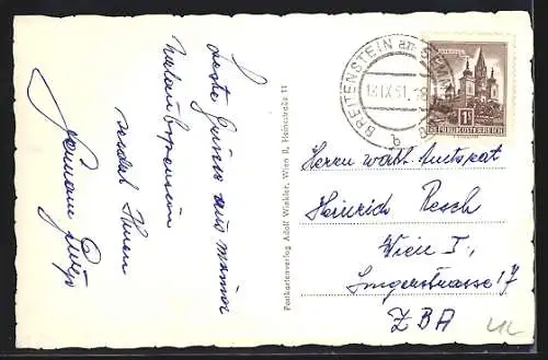 AK Breitenstein am Semm., Pension Baumgartner, Kreuzberg 15