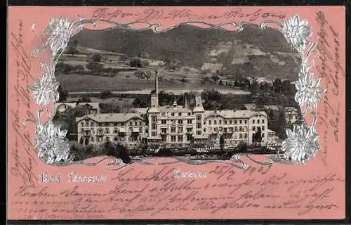 Präge-AK Bad Nassau, Blick auf das Kurhaus