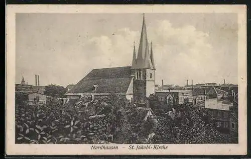 AK Nordhausen, St. Jakobi-Kirche