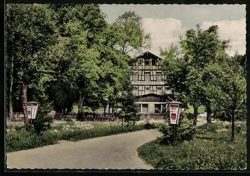AK Muggendorf /Fränkische Schweiz, Park Hotel, Bes. Ferd. Mütter