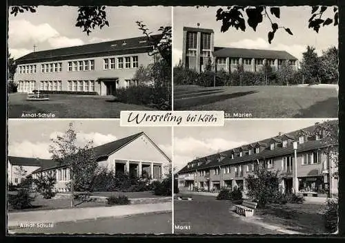 AK Wessling, Arndt-Schule, St. Marien, Markt