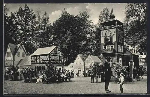 AK Berlin, Schäfer's Märchenstadt, Lilliput, Liliputaner