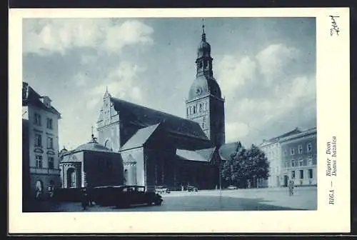 AK Riga, Blick zum Dom
