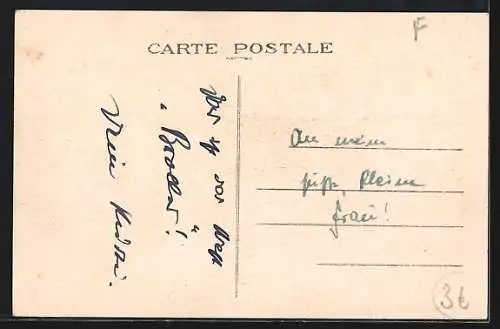 AK Brolles, Avenue Galliéni