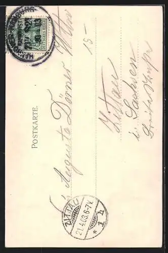 AK Radbruch, Schäfer Ast am offenen Fenster